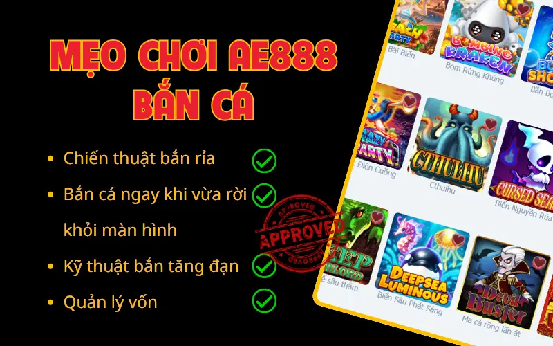 Mẹo Chơi AE888 Bắn Cá