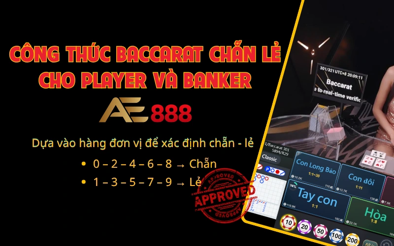 Công thức xác định Chẵn/Lẻ