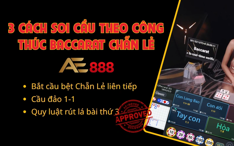 Cách Soi Cầu Theo Công Thức Baccarat Chẵn Lẻ
