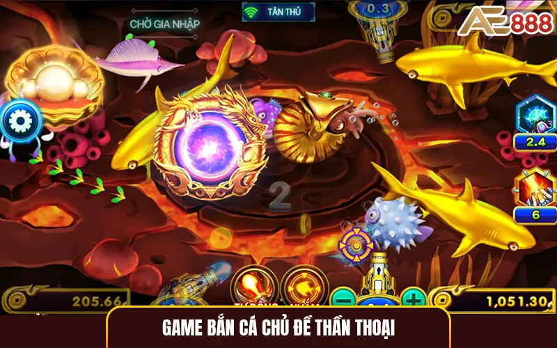 bắn cá chủ đề thần thoại